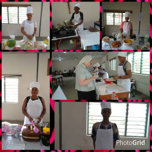 Catering Students at Mary Aikenhead Centre Ibadan Nigeria 002