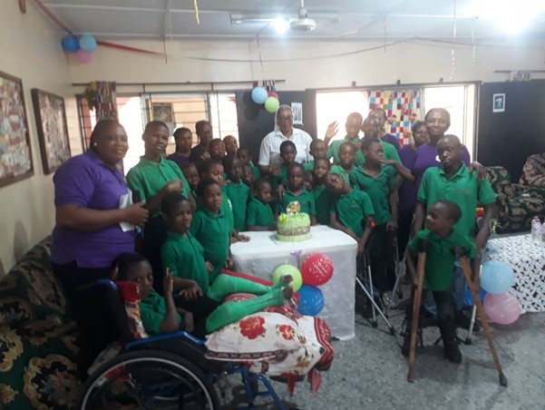 A celebration at the Compassion Centre on International Day of Persons with Disabilities