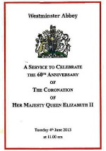 coronation booklet