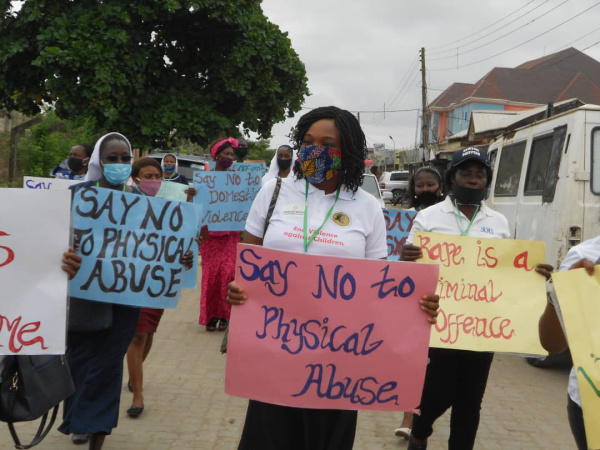 Demonstration against rape4
